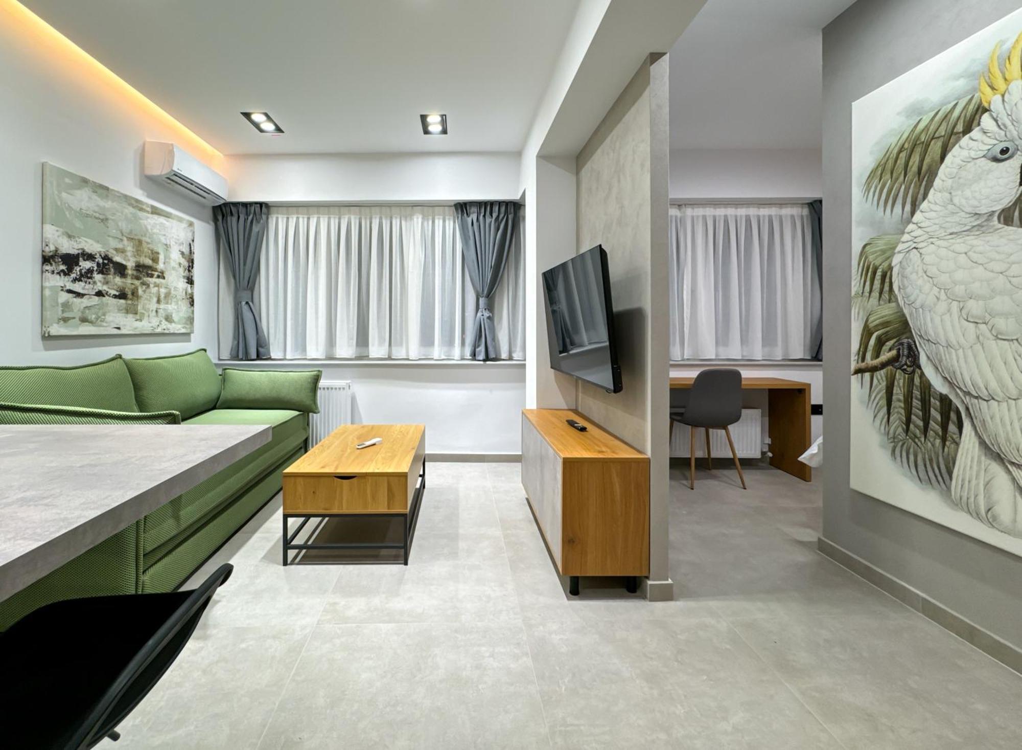 Greenkaravan Suite Tesalonika Bagian luar foto